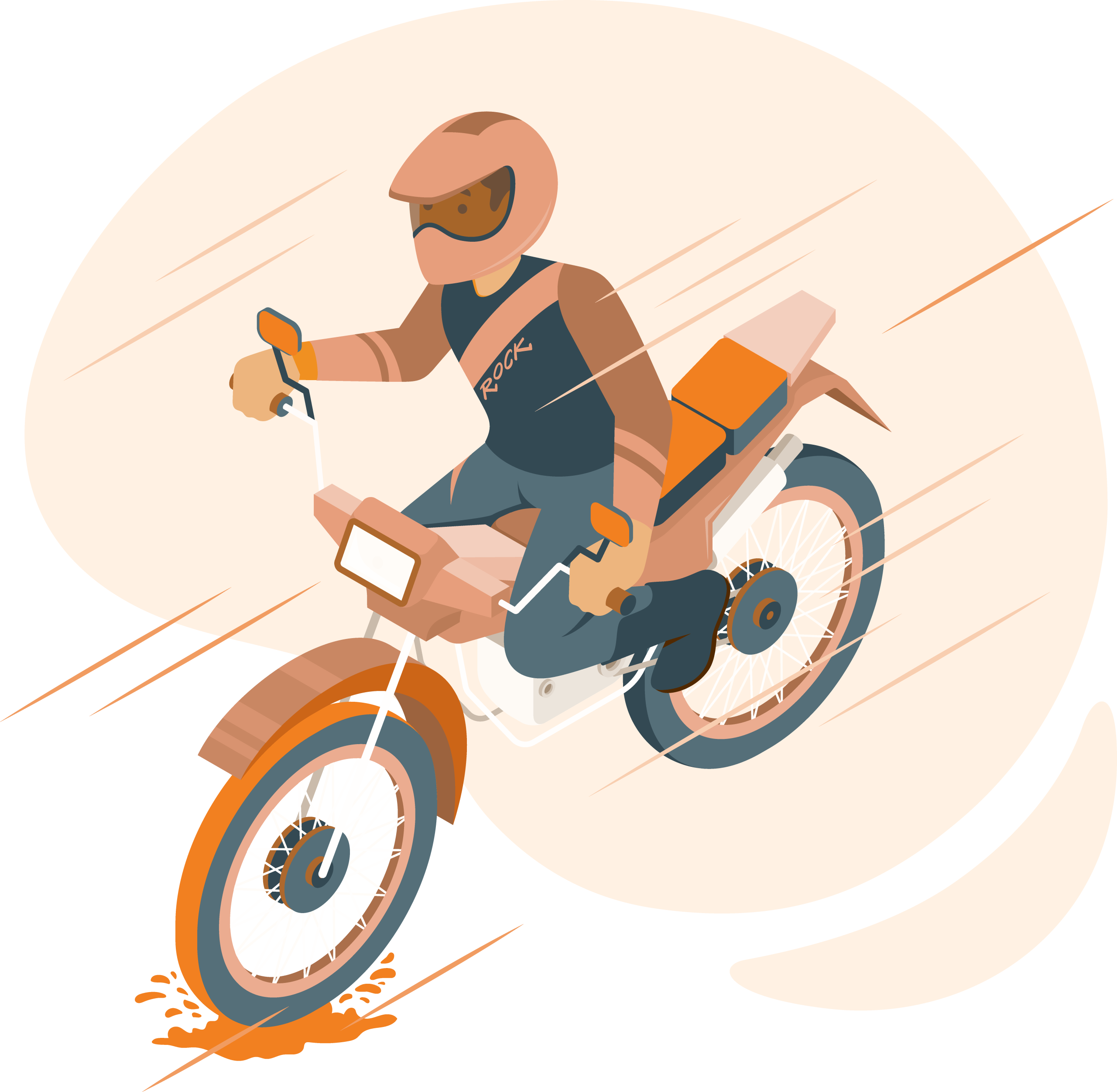 Biker Accident